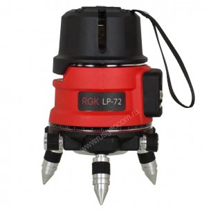 Комплект: Лазерный уровень RGK LP-72 + штатив RGK LET-170