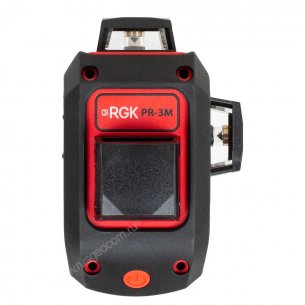Комплект: лазерный уровень RGK PR-3M + штанга-упор RGK CG-2
