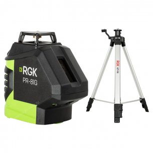 Комплект лазерный уровень RGK PR-81G + штатив RGK LET-150