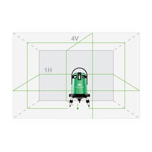 Нивелир лазерный Ada 6D ServoLiner Green (А00500)