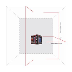 Нивелир лазерный Ada Cube 3D Home Edition (А00383)