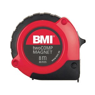 Рулетка BMI twoCOMP MAGNETIC 8M